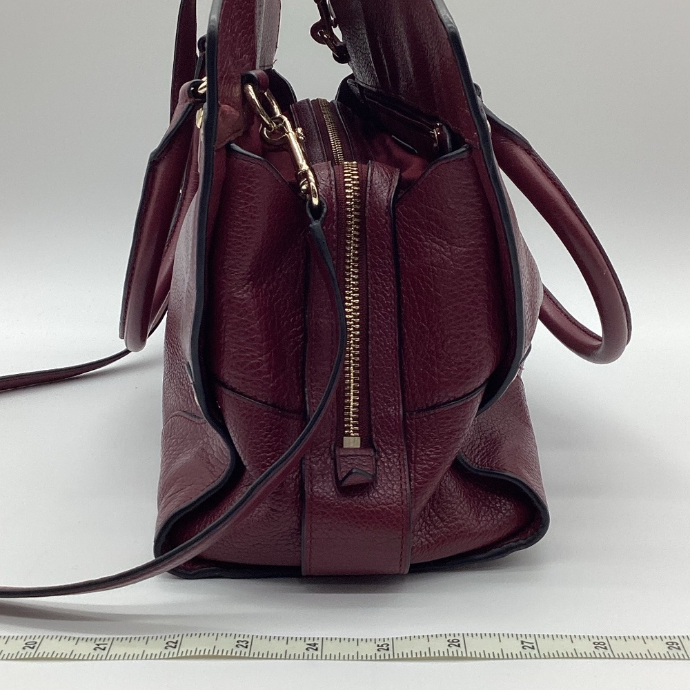 2142. Coach Mercer Satchel / Crossbody True Red Grain Leather EUC - Picture 12 of 12